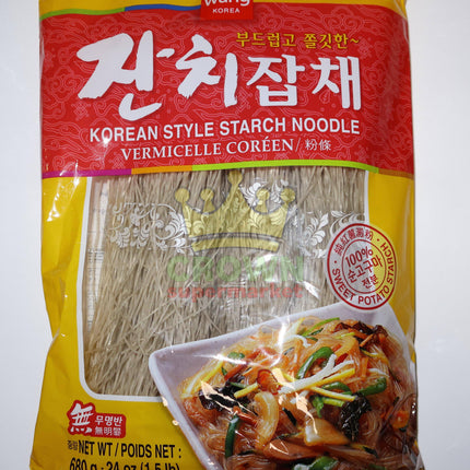 Wang Korean Style Starch Noodle 680g - Crown Supermarket