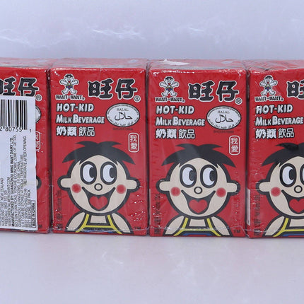 Want-Want Hot Kid Milk Beverage Original 4x125ml - Crown Supermarket
