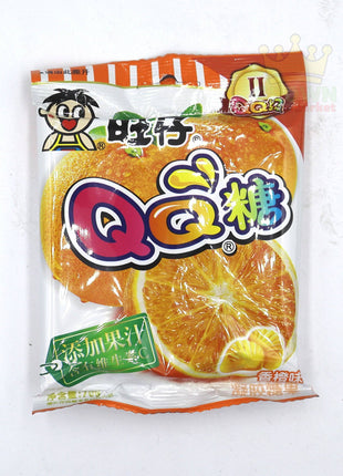 Want-Want QQ Gummies Orange Flavor 70g - Crown Supermarket