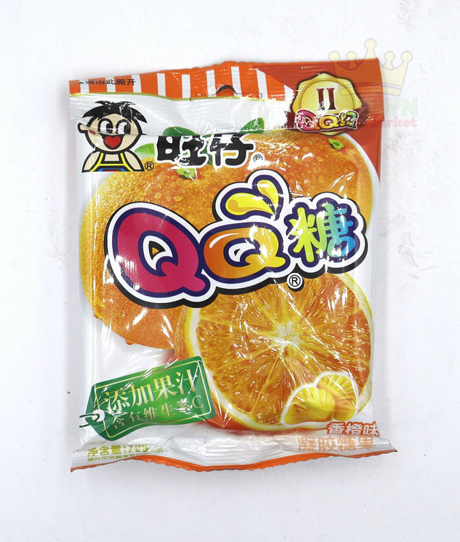 Want-Want QQ Gummies Orange Flavor 70g - Crown Supermarket