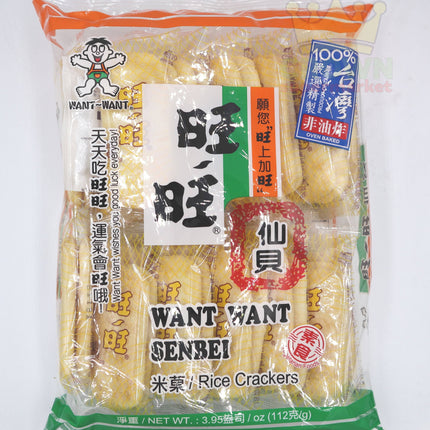 Want-Want Senbei Rice Crackers 112g - Crown Supermarket