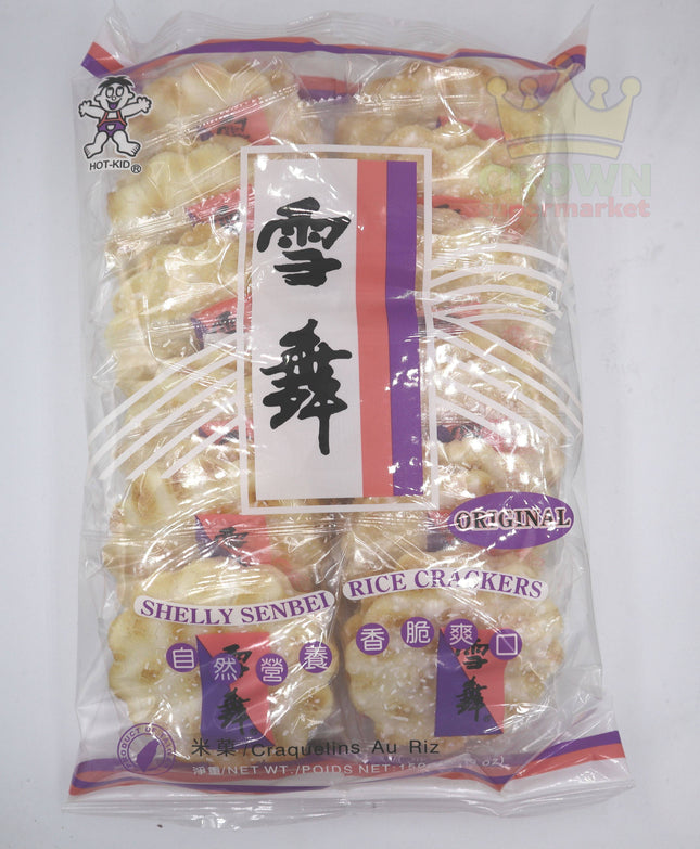 Want-Want Shelly Senbei Rice Crackers Original 150g - Crown Supermarket