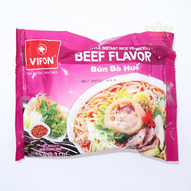 Vifon Bun Bo hue Hue Style Instant Rice Vermicelli 65g - Crown Supermarket