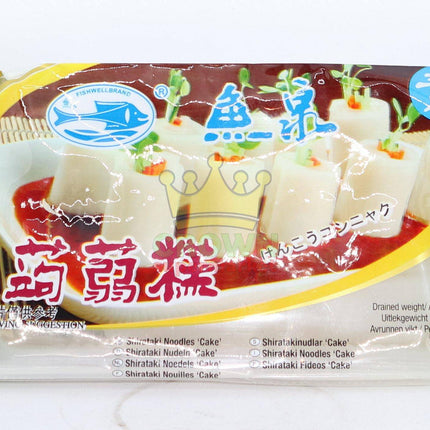 Fishwell Shirataki Noodles Cake (Konjac) 380g - Crown Supermarket