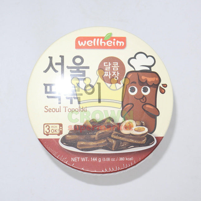 Wellheim Seoul Topokki Jjajang 144g - Crown Supermarket