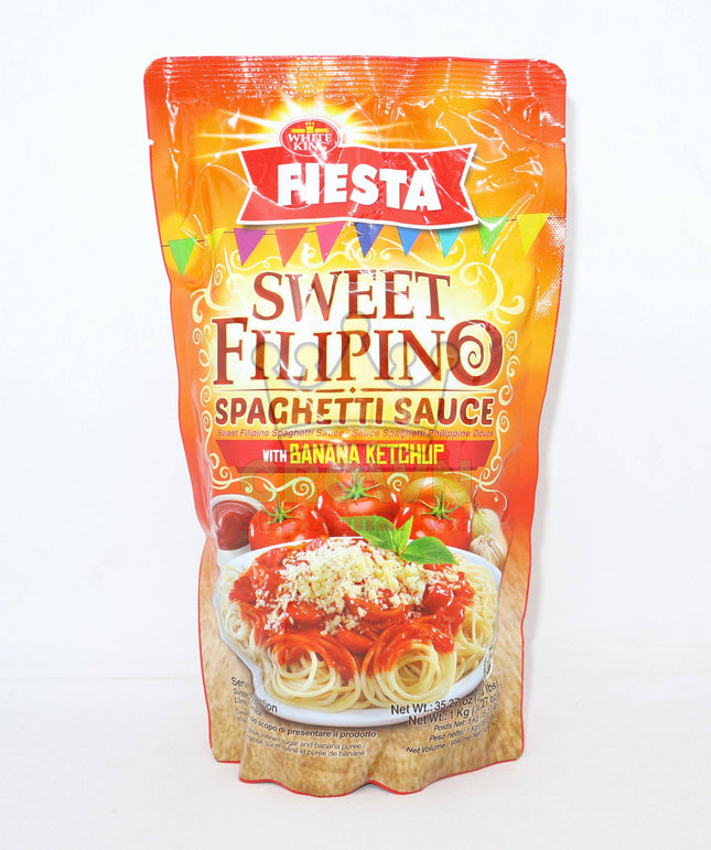 White King Sweet Filipino Spaghetti Sauce with Banana Ketchup 1kg - Crown Supermarket