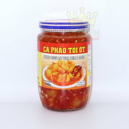 Co Ba Saigon Pickled Eggplant with Chilli & Garlic 400g - Crown Supermarket