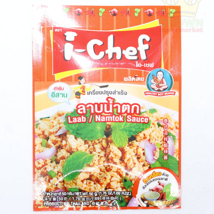 Healthy Boy I-Chef Laab / Namtok Sauce 50g - Crown Supermarket