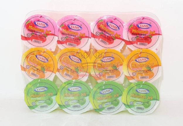 Yame Assorted Flavour Jelly Drink 12 X 75g - Crown Supermarket