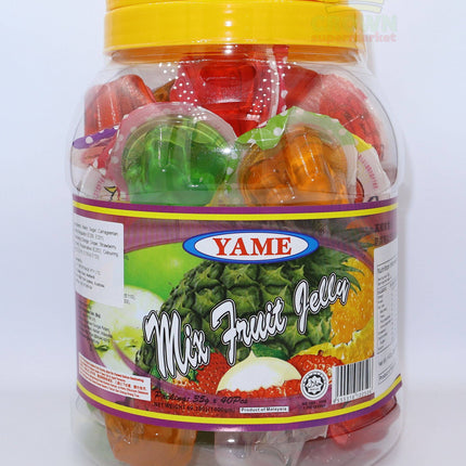Yame Mix Fruit Jelly 40x35g - Crown Supermarket