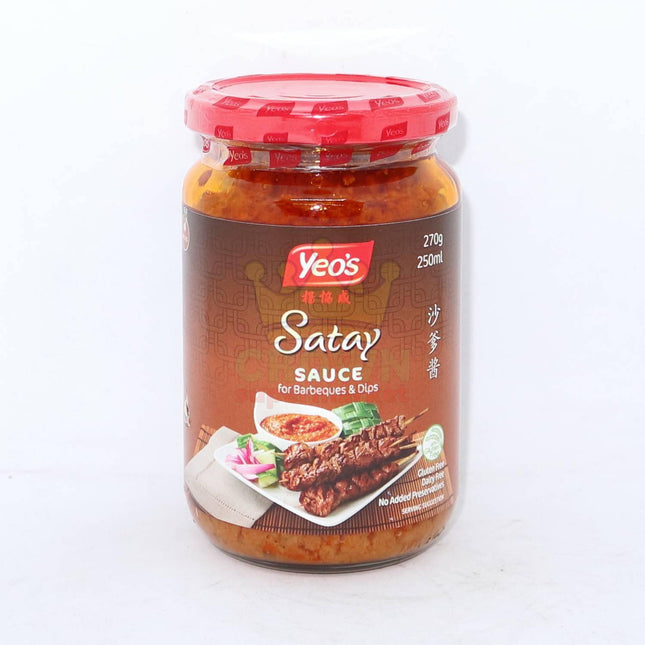 Yeo's Satay Sauce For Barbeques and Dips 270g - Crown Supermarket