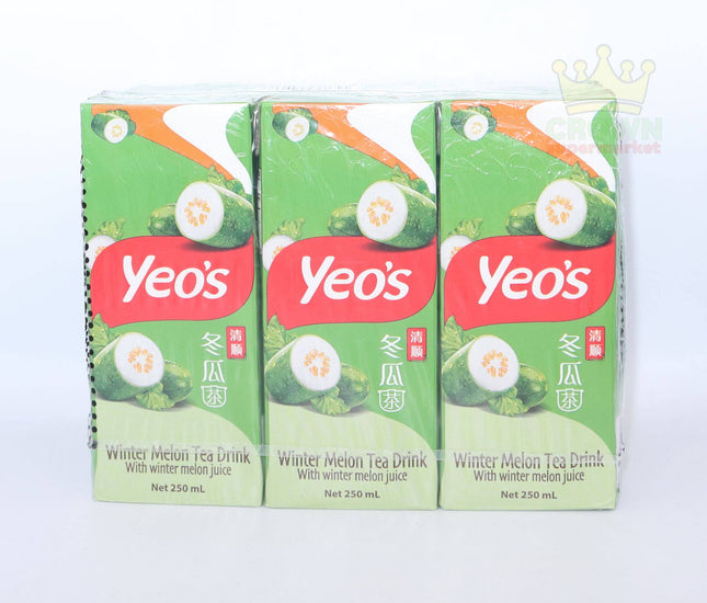Yeo's Winter Melon Tea Drink 6x250ml - Crown Supermarket