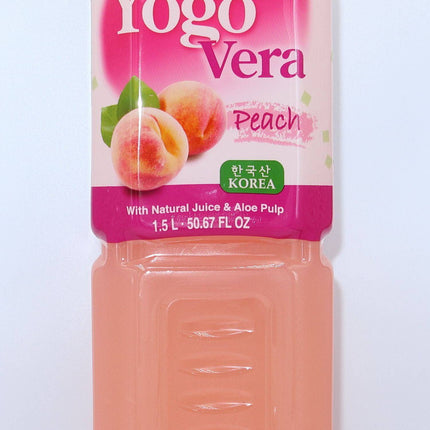 Yogovera Peach 1.5L - Crown Supermarket