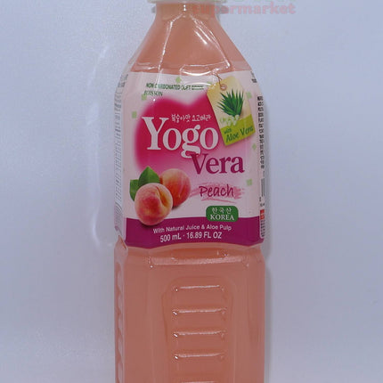 Yogovera Peach 500ml - Crown Supermarket