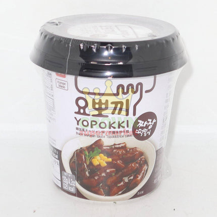 Young Poong Yopokki Black Soybean sauce Topokki 120g - Crown Supermarket