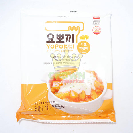 Young Poong Yopokki Cheese Topokki packet 120g - Crown Supermarket