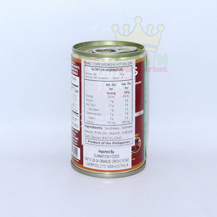 Young's Town Sardines in Tomato with Hot Chili 155g - Crown Supermarket