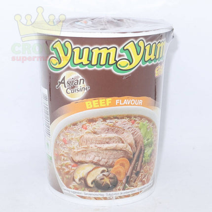 YumYum Noodles Cup Beef 70g - Crown Supermarket