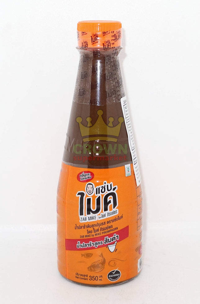 Zab Mike Fermented Fish Sauce for Papaya Salad 350g - Crown Supermarket
