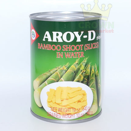 Aroy-D Bamboo Shoot (Slices) in Water 540g - Crown Supermarket