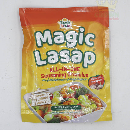 Barrio Fiesta Magic Lasap All-in-One Seasoning Granules 50g - Crown Supermarket
