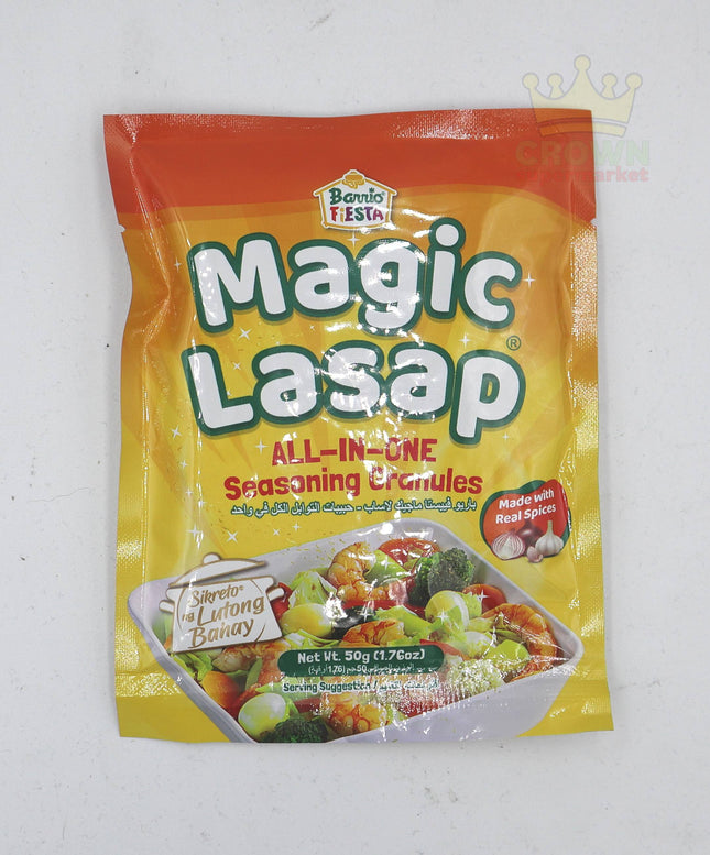 Barrio Fiesta Magic Lasap All-in-One Seasoning Granules 50g - Crown Supermarket