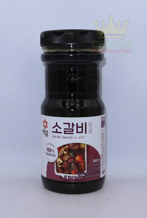 Beksul Korean BBQ Galbi Sauce for Beef 840g - Crown Supermarket