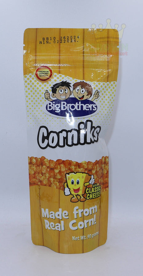 Big Brothers Cornicks with Classic Cheese 90g - Crown Supermarket