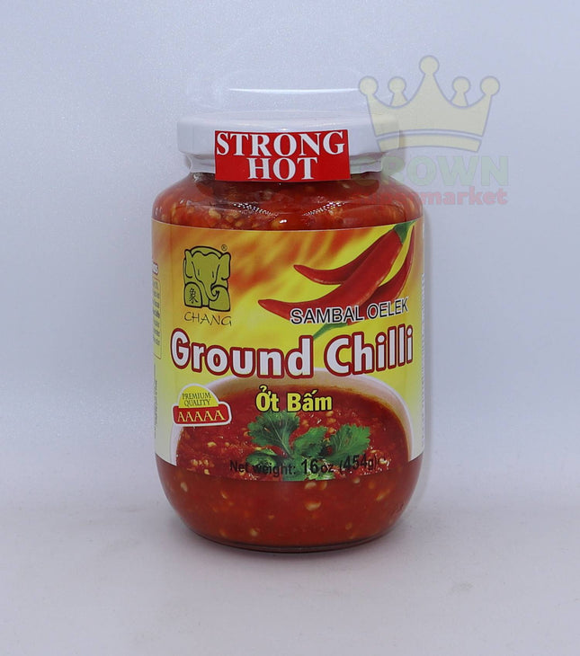 Chang Sambal Oelek Ground Chilli 454g - Crown Supermarket