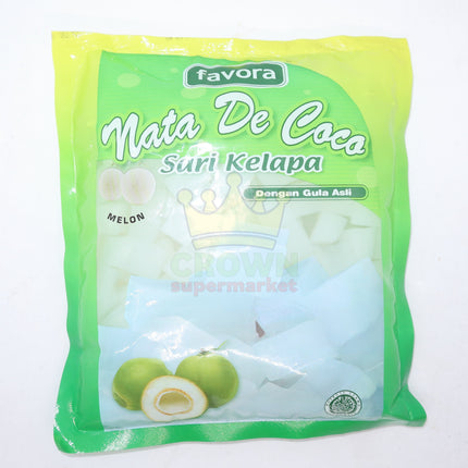 Favora Nata de Coco Melon 1Kg - Crown Supermarket
