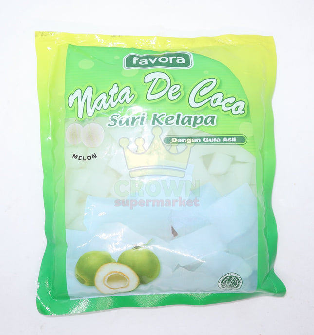 Favora Nata de Coco Melon 1Kg - Crown Supermarket