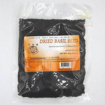 GCB Dried Basil Seed 80g - Crown Supermarket
