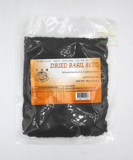 GCB Dried Basil Seed 80g - Crown Supermarket