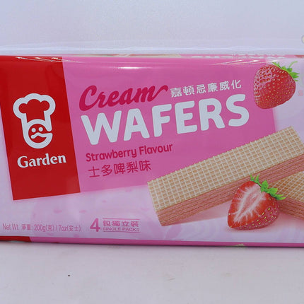 Garden Cream Wafers Strawberry Flavour 200g - Crown Supermarket