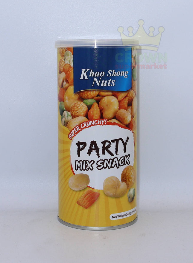 Khao Shong Nuts Super Crunchy Party Mix Snack 240g - Crown Supermarket