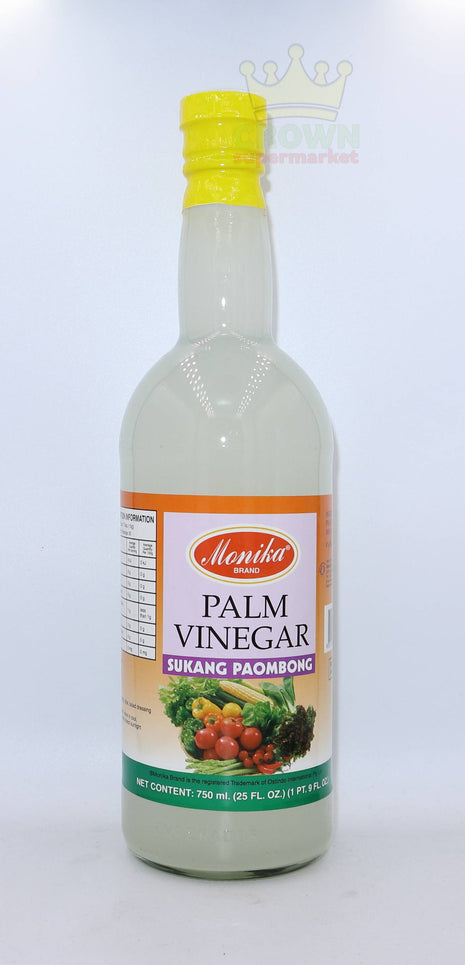 Monika Palm Vinegar (Sukang Paombong) 750ml - Crown Supermarket