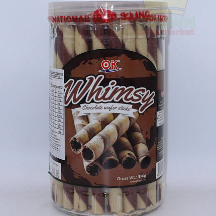 OK Whimsy Chocolate Wafer Sticks 380g - Crown Supermarket