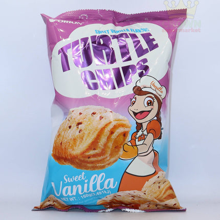 Orion Turtle Chips Sweet Vanilla 160g - Crown Supermarket