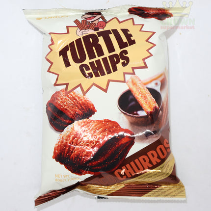 Orion Turtle Chips Choco Churros Flavor 80g - Crown Supermarket