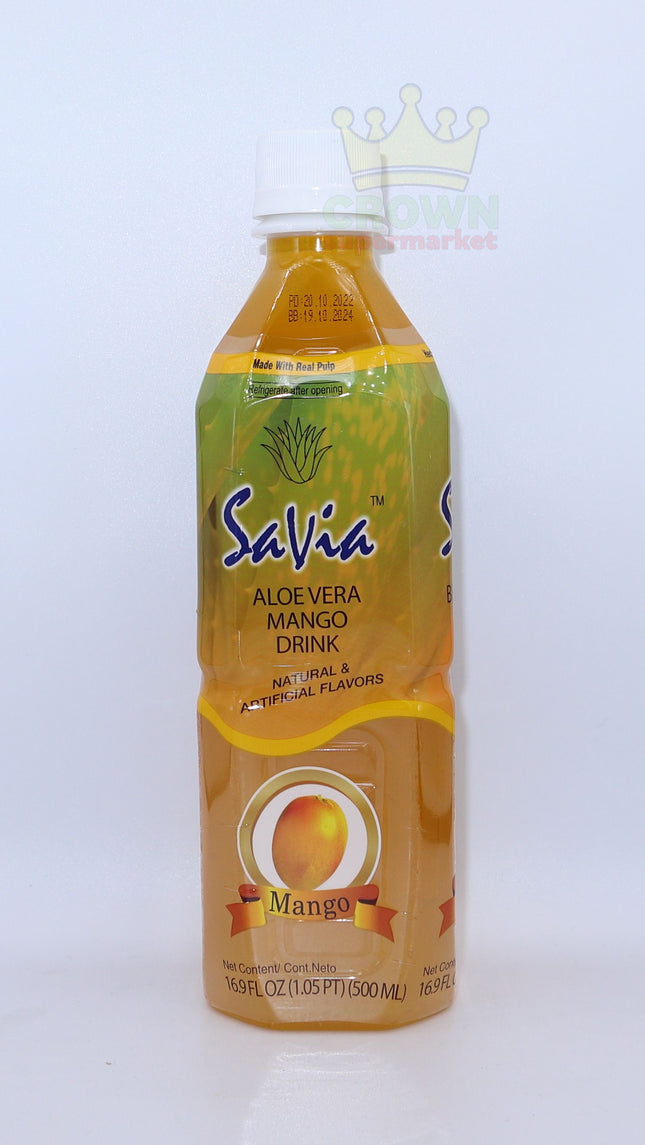 Savia Aloe Vera Mango Drink 500ml - Crown Supermarket