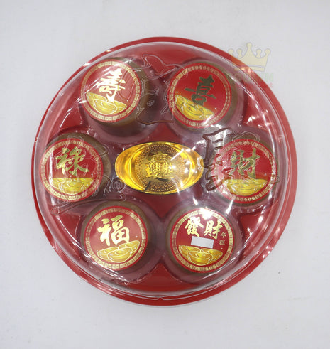 Sugar Honey Ju Bao Peng Nian Gao New Year Cake 6Pcs 360g - Crown Supermarket