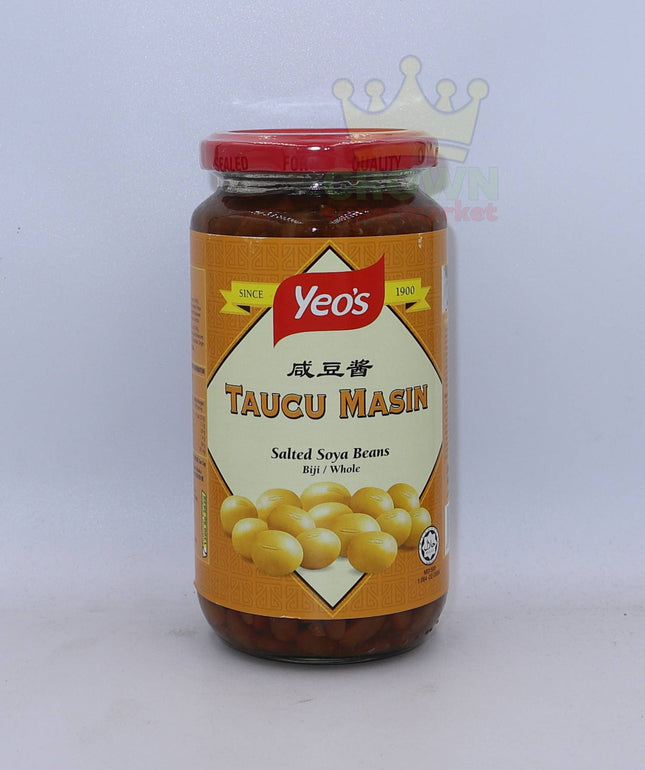 Yeo's Taucu Masin (Salted Soya Beans) 450g - Crown Supermarket